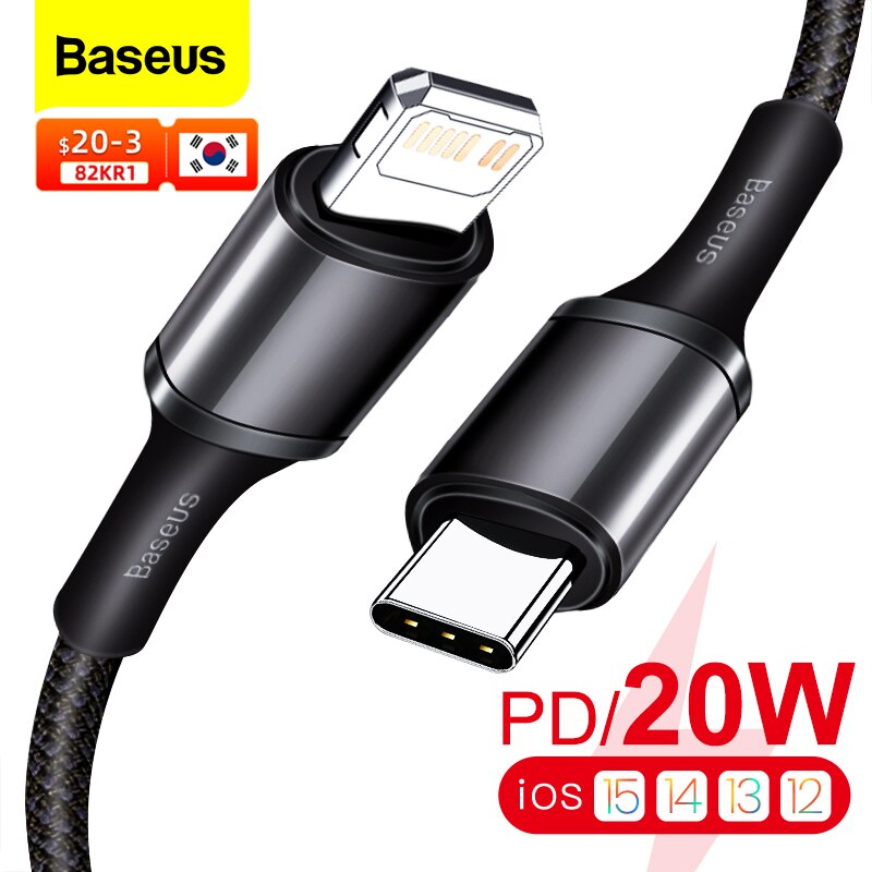 Baseus- USB Ÿ C ̺, 30W, PD,  14..